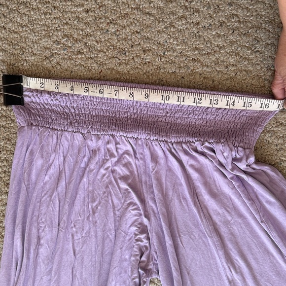 EARTHBOUND Trading Co. Lavender Wide Leg Pants Size Medium - Picture 8 of 16